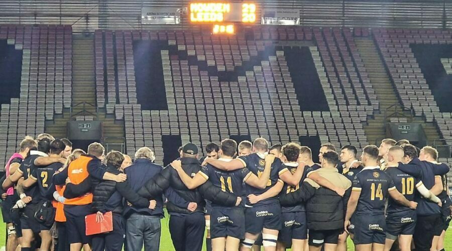 Squad under the lights at Darlington Mowden Park