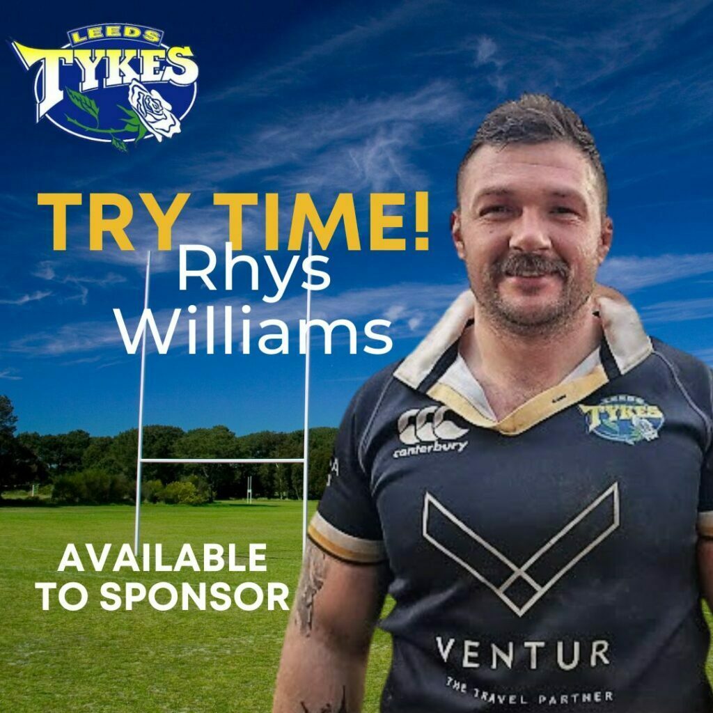 Try Rhys Williams Rhys is available to sponsor