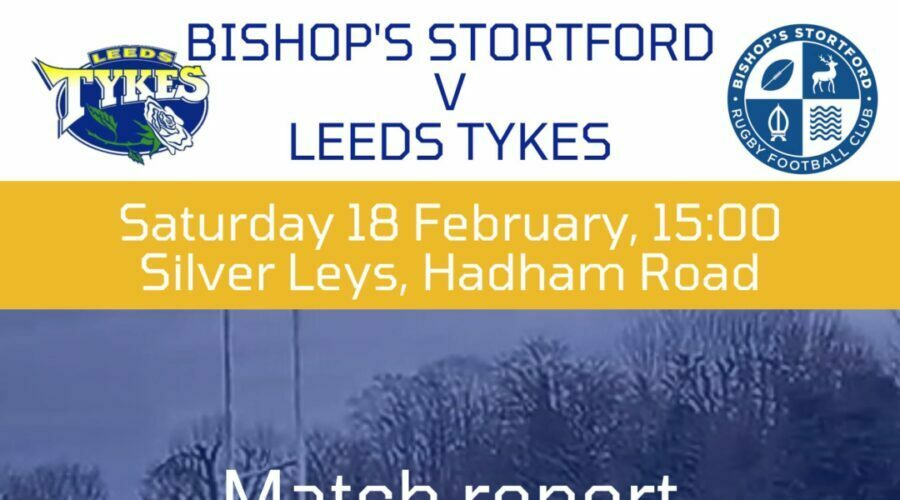 Bishop's Stortford v Leeds Tykes Saturday 18 February, 15:00 Silver Leys, Hadham Road Match report Image of Rhys Williams scoring his 2nd try