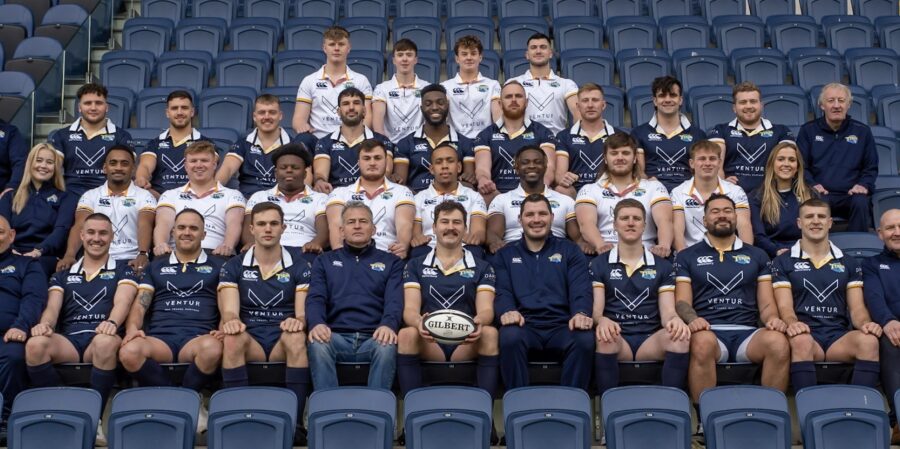 Leeds Tykes squad, coaches, support staff and the medical team 2022/23 season