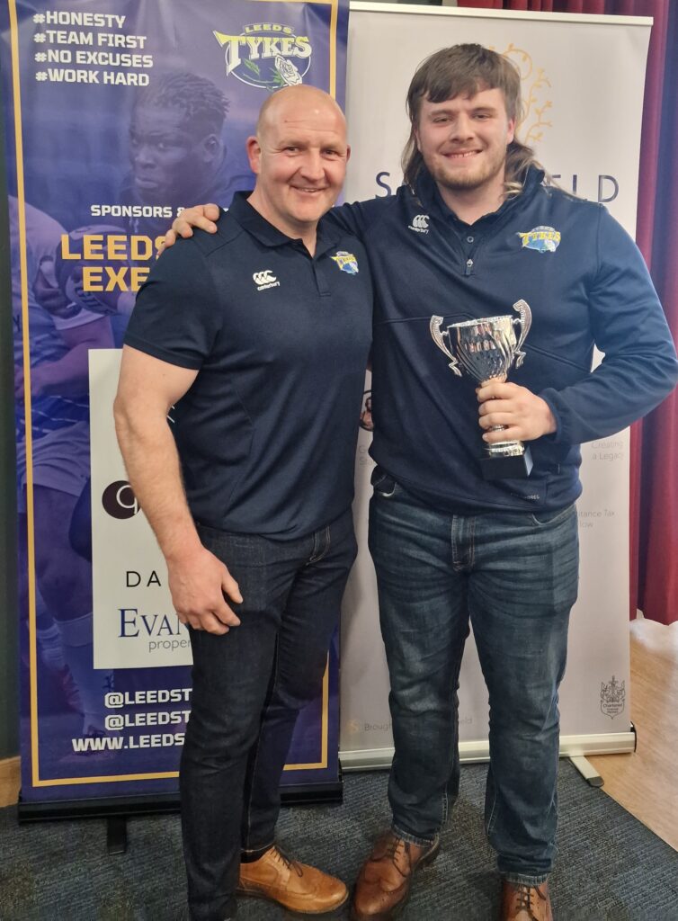 Rawly with Henry Derbyshire, The Most Improved Player of the 2022/23 Season