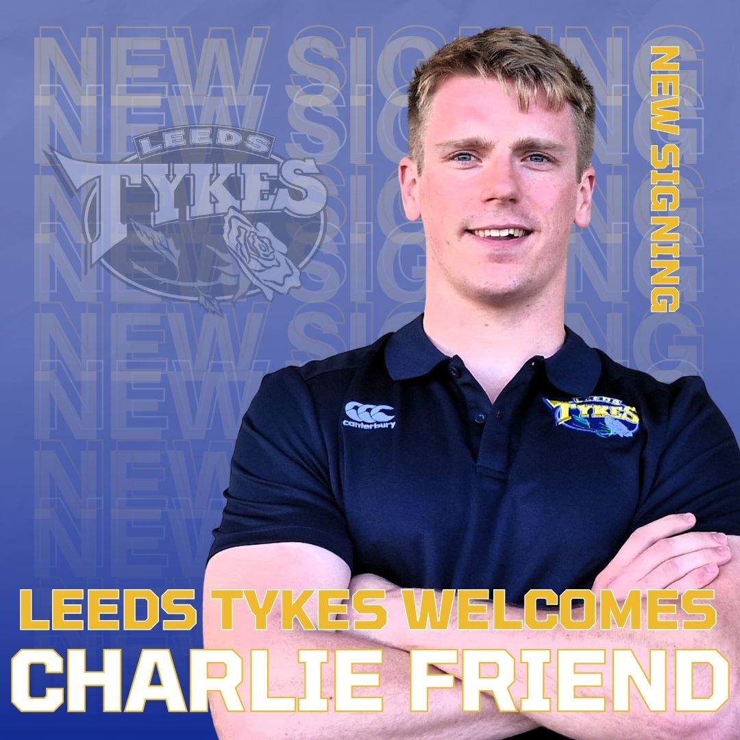 New signing Leeds Tykes welcomes Charlie Friend Image of Charlie