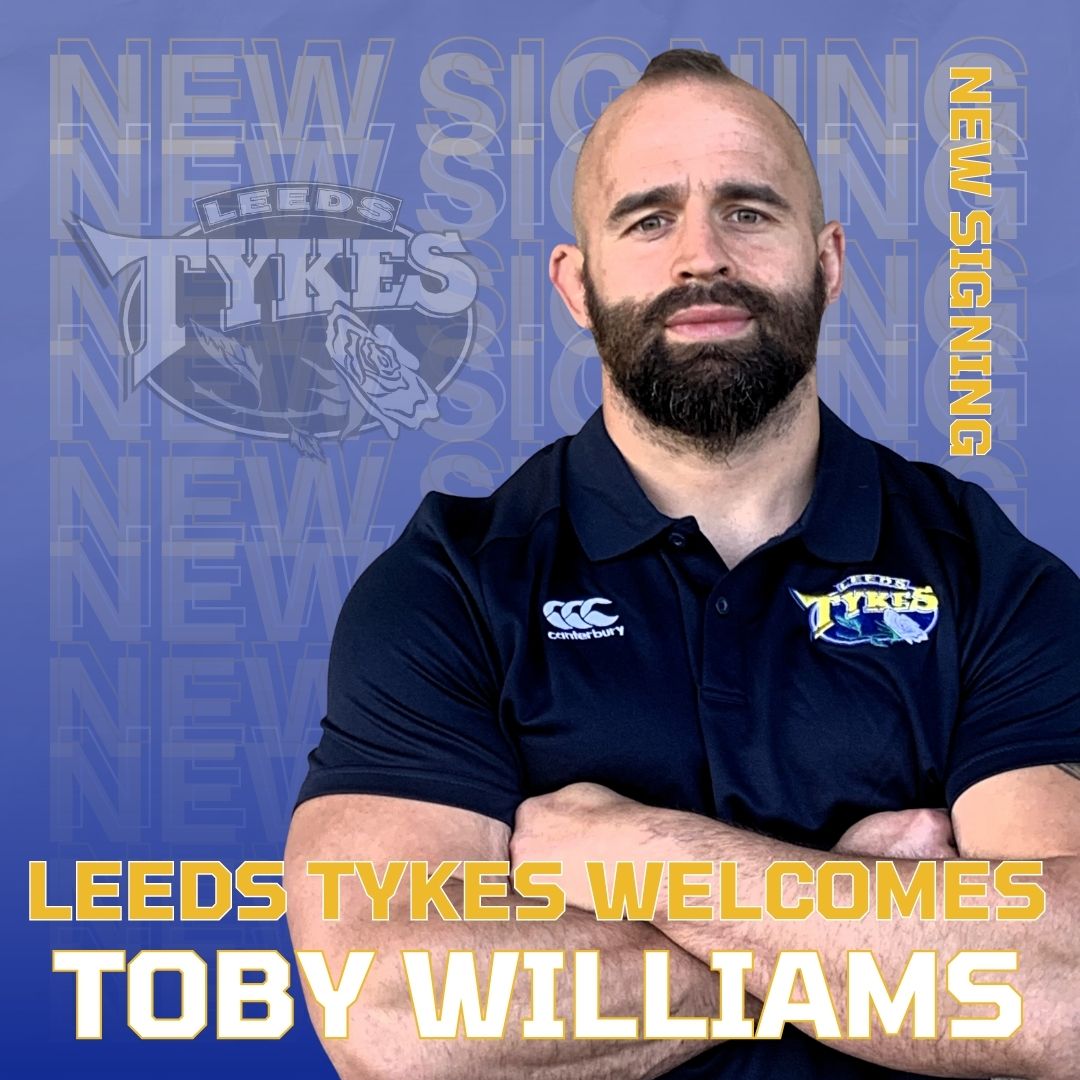 New signing Leeds Tykes welcomes Toby Williams Image of Toby