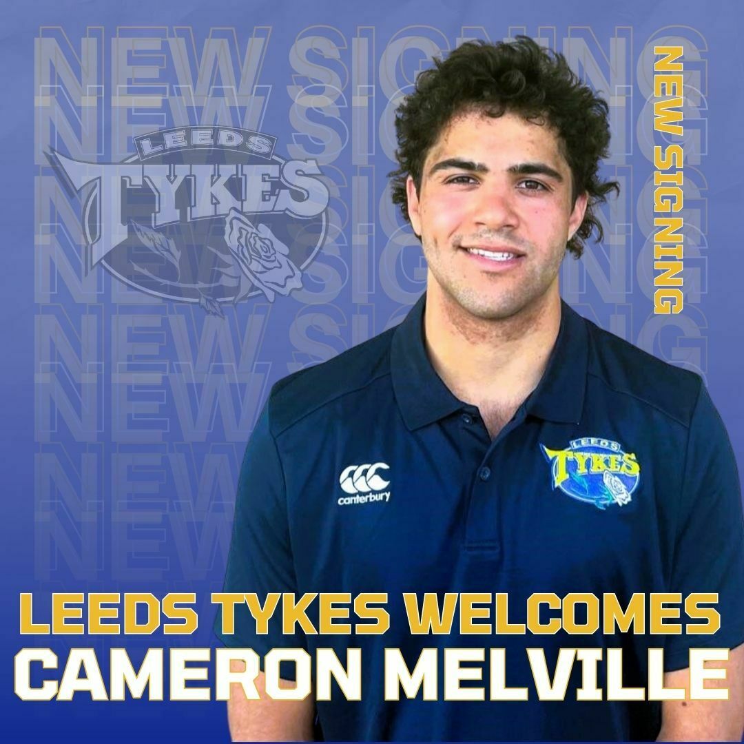 New signing Leeds Tykes welcomes Cameron Melville Image of Cameron