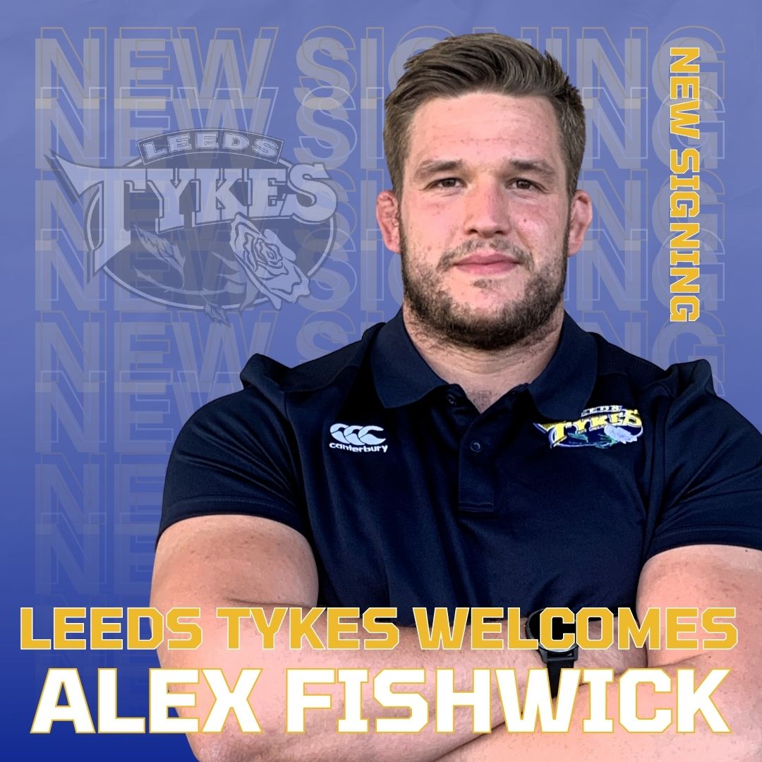 New signing Leeds Tykes welcomes Alex Fishwick Image of Alex