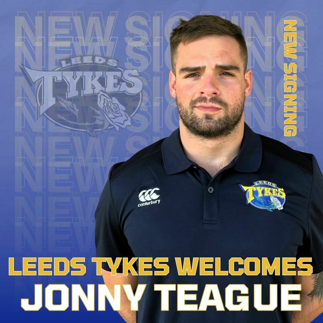 New signing Leeds Tykes welcomes Jonny Teague Image of Jonny