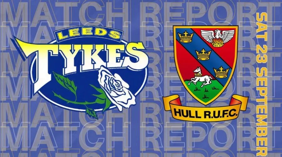Leeds Tykes 41 Hull RUFC 11 Team logos Sat 23 September