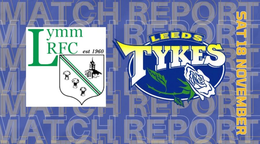 Match report Lymm RFC 21 Leeds Tykes 43 Team logos Sat 18 November