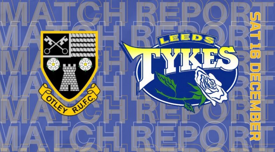 Match report Otley RUFC 17 Leeds Tykes 47 Team logos Sat 16 December