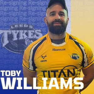 Toby Williams re-signs for Leeds Tykes