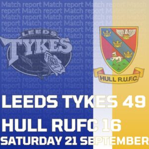 Match report 21 September