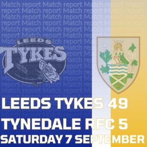 Match report 7 September