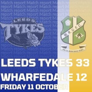 Match report 11 October