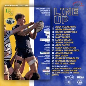 Match squad 9 November