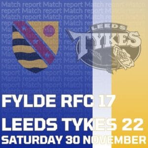 Match report 30 November