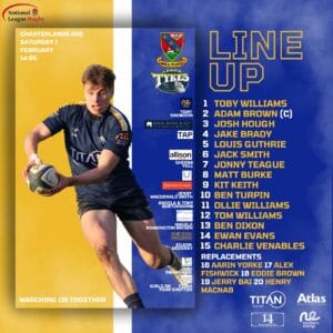 Match squad 1 February