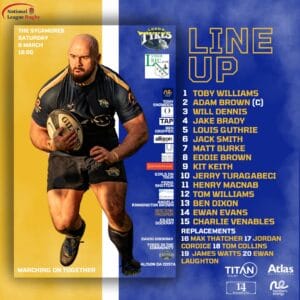 Match squad 8 March
