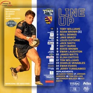 Match squad 22 March
