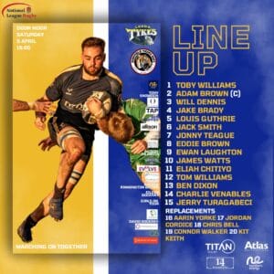 Match squad 5 April