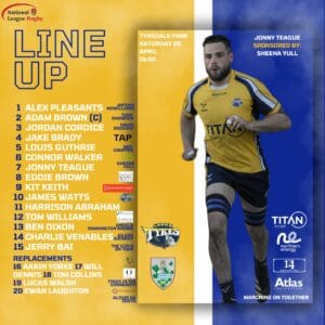 Match squad 26 April