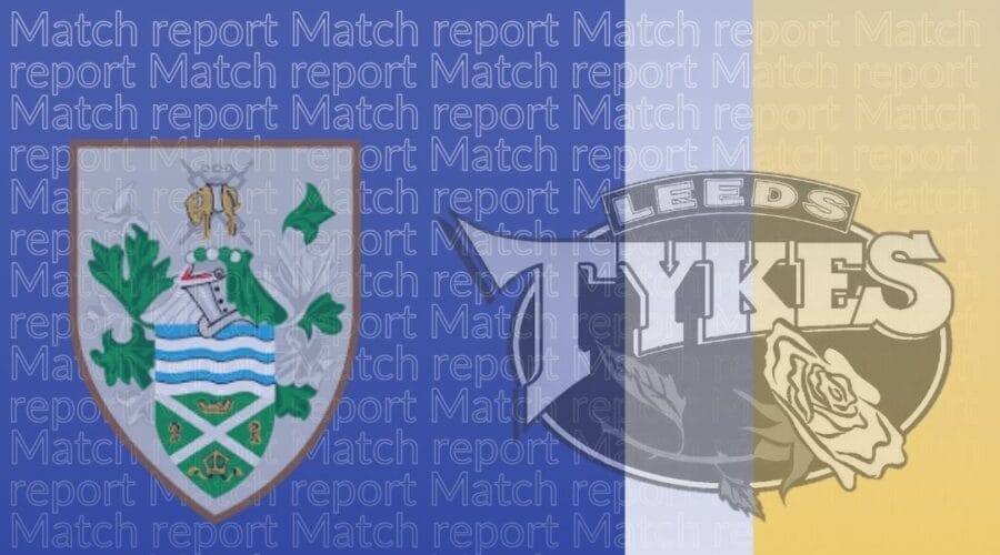 Tynedale RFC 21 Leeds Tykes 12 Saturday 26 April Logos of both clubs