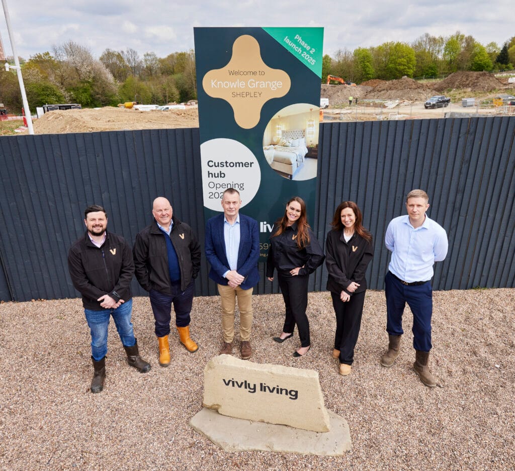Vivly’s Shepley building site team