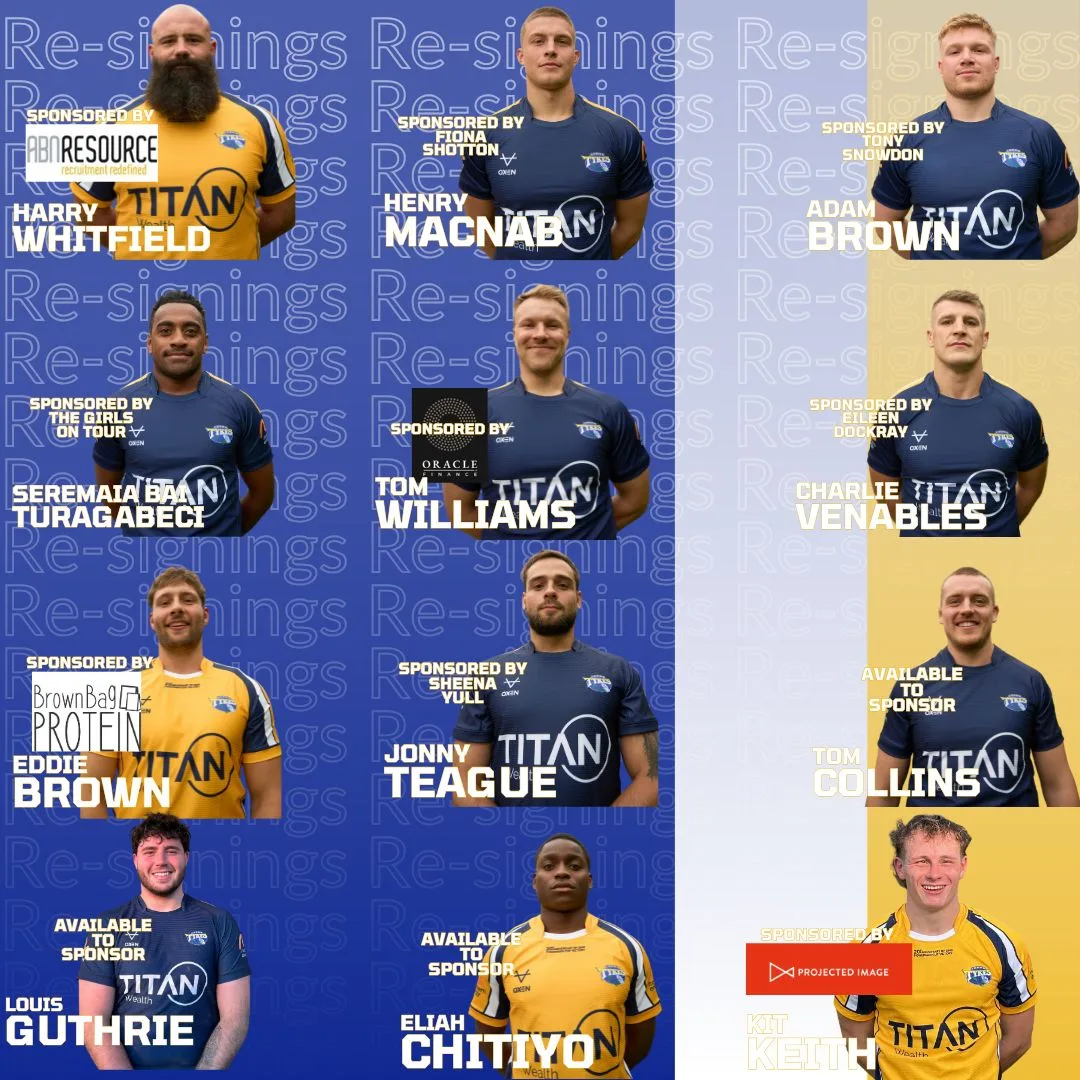 Re-signings (announced to date) 2025-26