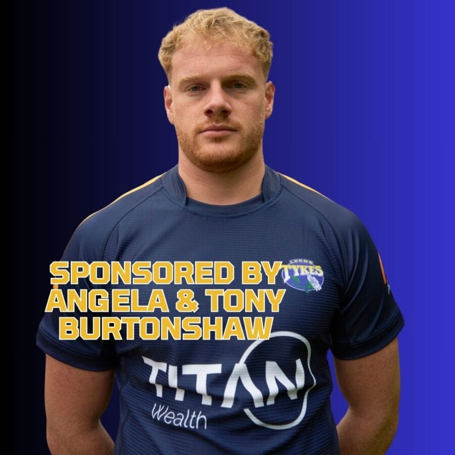 Ollie Williams sponsored by Angela & Tony Burtonshaw