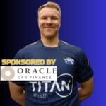 Tom Williams sponsored by Oracle Car Finance