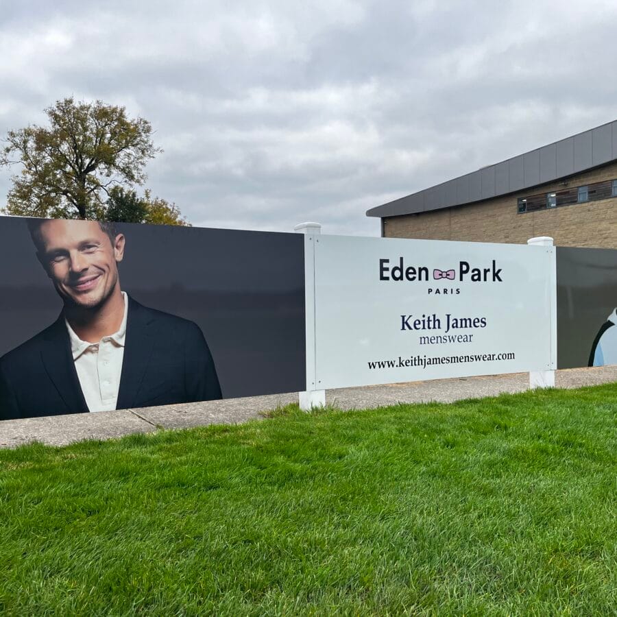 Eden Park pitch board