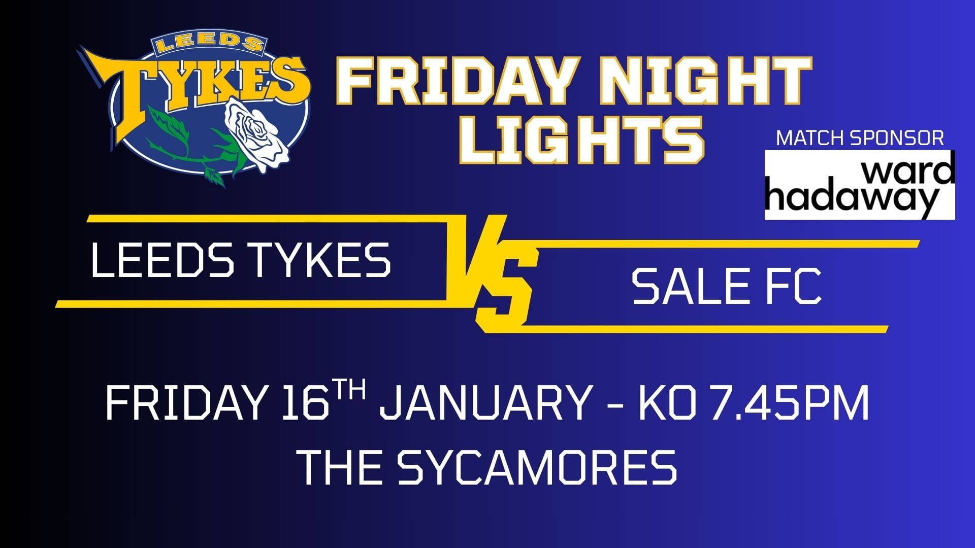 Leeds Tykes Friday Night Lights Promo