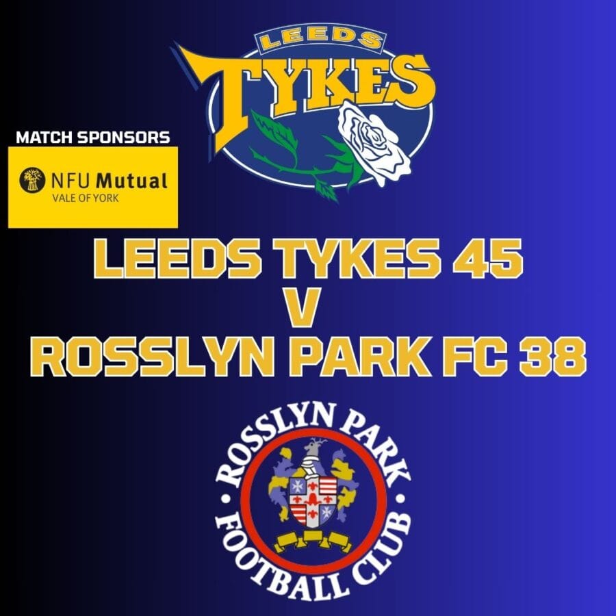 leeds tykes 45 v rosslyn park FC 38