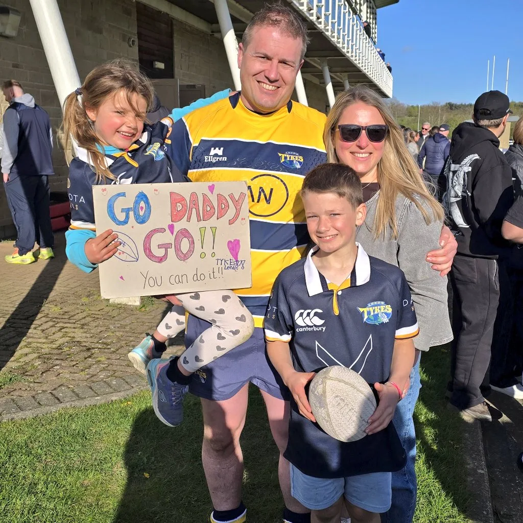 Aarin Yorke and family