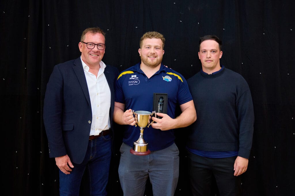 Mark Puleikis and
Pete Lucock with Will Dennis