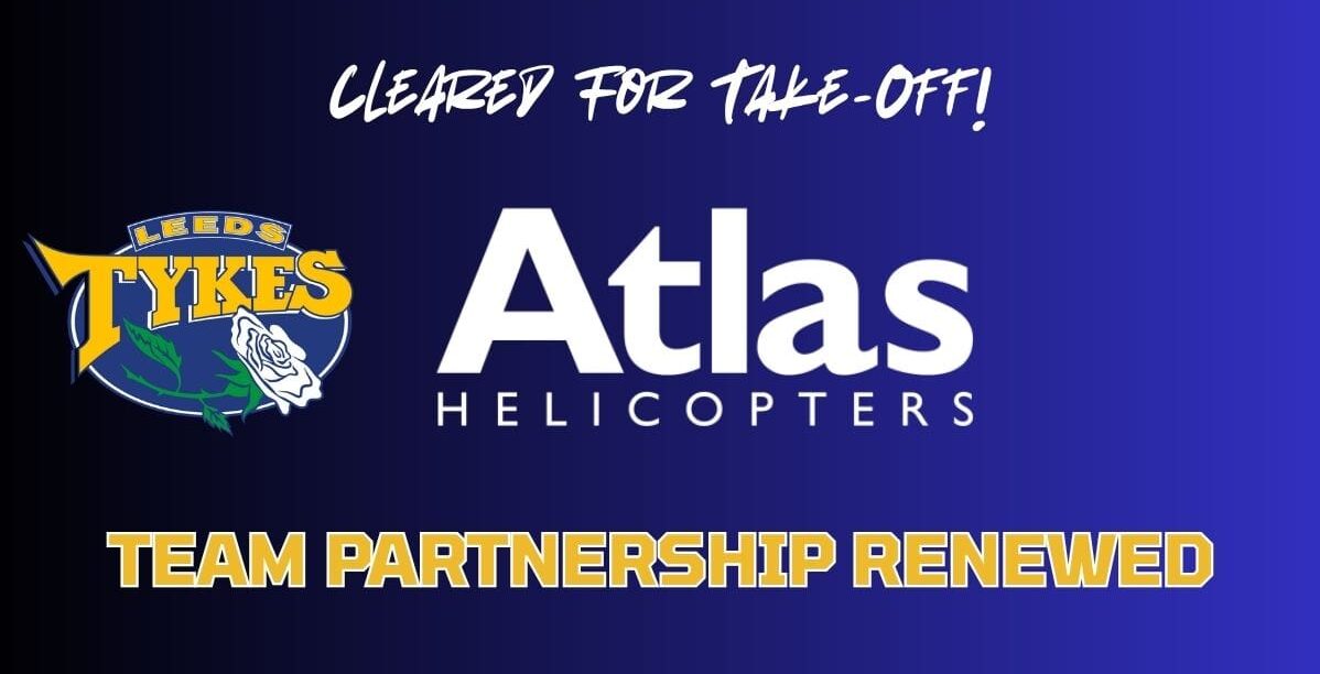 Leeds Tykes and Atlas Helipcopters logos Atlas Helicopters renew team sponsorship