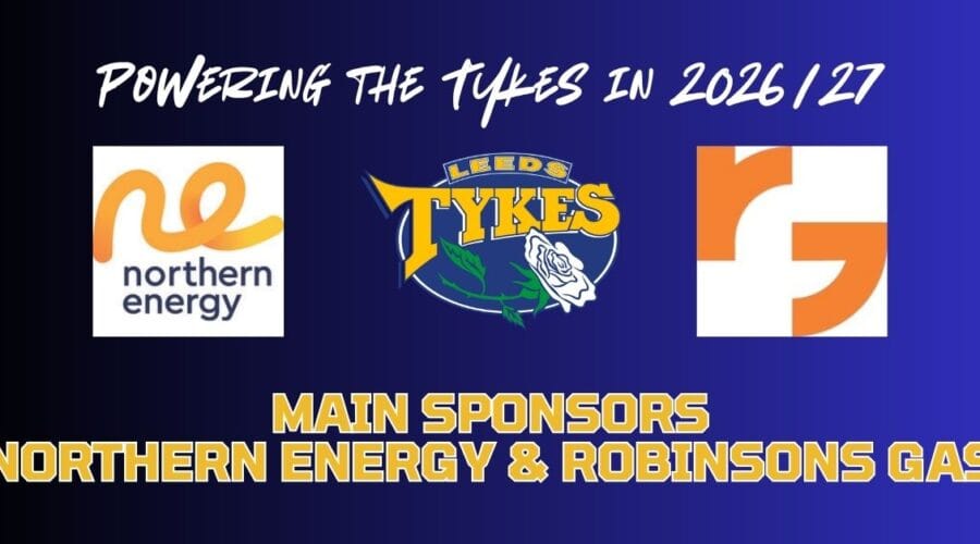 Leeds Tykes and Northern Energy & Robinsons Gas logos Main Sponsors Northern Energy & Robinsons Gas