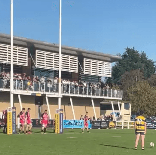 Eddie Crossland conversion v Clifton