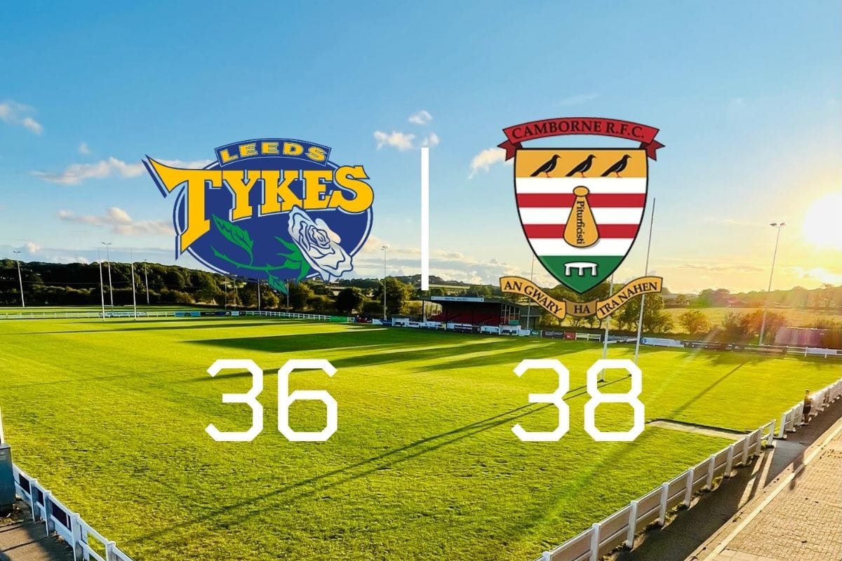 Leeds Tykes 36 -Camborne 38 Both team logos