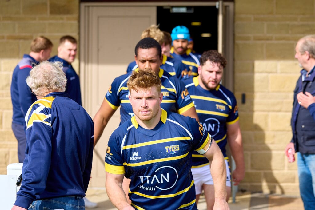 Leading the team out
